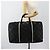 CHANEL Nuova Borsa da Viaggio in Nylon Nero con CC Argentato Autentica ka4585A Argento - vista 24