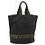 FENDI Tote Bag Canvas Schwarz Auth 182142