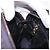 Borsa a tracolla Salvatore Ferragamo Vala in scamosciato viola e oro Autentica 182673 - vista 18