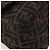 FENDI Zucca Canvas Mamma Baguette Shoulder Bag Black Brown Auth am11778V Marrone Nero - vista 14