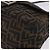 FENDI Zucca Canvas Mamma Baguette Shoulder Bag Black Brown Auth am11778V Marrone Nero - vista 15