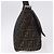 FENDI Zucca Canvas Mamma Baguette Shoulder Bag Black Brown Auth am11778V Marrone Nero - vista 4