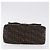 FENDI Zucca Canvas Mamma Baguette Shoulder Bag Black Brown Auth am11778V Marrone Nero - vista 5
