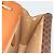 Céline Borsa CELINE Macadam Canvas PVC Pelle Marrone Oro Auth 182108 D'oro - vista 20