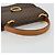 Céline Borsa CELINE Macadam Canvas PVC Pelle Marrone Oro Auth 182108 D'oro - vista 7
