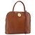 SAINT LAURENT Borsa in Pelle 2way Marrone Oro Auth 183013 D'oro