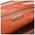 SAINT LAURENT Borsa in Pelle 2way Marrone Oro Auth 183013 D'oro - vista 11