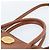 SAINT LAURENT Borsa in Pelle 2way Marrone Oro Auth 183013 D'oro - vista 14