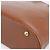 SAINT LAURENT Borsa in Pelle 2way Marrone Oro Auth 183013 D'oro - vista 17