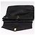 Borsa CHANEL Matelasse in pelle di agnello nera e oro CC Auth 183326A Nero D'oro - vista 18