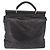 Borsa CHANEL Matelasse in pelle di agnello nera e oro CC Auth 183326A Nero D'oro - vista 2