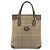 Borsa Tote Burberry Nova Check in tela beige e oro Auth 184530 D'oro - vista 13
