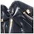 Bolso de hombro Salvatore Ferragamo Vala Chain de cuero negro y dorado Auth ka4612V - vista 20