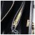 Bolso de hombro Salvatore Ferragamo Vala Chain de cuero negro y dorado Auth ka4612V - vista 23