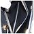 Bolso de hombro Salvatore Ferragamo Vala Chain de cuero negro y dorado Auth ka4612V - vista 24