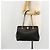 Bolso de hombro Salvatore Ferragamo Vala Chain de cuero negro y dorado Auth ka4612V - vista 26