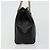 Bolso de hombro Salvatore Ferragamo Vala Chain de cuero negro y dorado Auth ka4612V - vista 4
