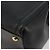 Bolso de hombro Salvatore Ferragamo Vala Chain de cuero negro y dorado Auth ka4612V - vista 9