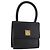 Céline Borsa CELINE in pelle nera e oro Auth 183388A Nero D'oro