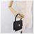Céline Borsa CELINE in pelle nera e oro Auth 183388A Nero D'oro - vista 23