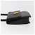 Céline Borsa CELINE in pelle nera e oro Auth 183388A Nero D'oro - vista 4
