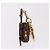 LOUIS VUITTON Monogram Porte Cles Christmas Teddy Bear Charm M63758 Auth 182940M Monogramma - vista 4