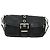 Borsa a tracolla PRADA Nylon Nero Argento Auth yk20454SAV - vista 13
