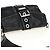 Borsa a tracolla PRADA Nylon Nero Argento Auth yk20454SAV - vista 6