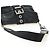 Borsa a tracolla PRADA Nylon Nero Argento Auth yk20454SAV - vista 7