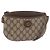 Borsa a tracolla GUCCI GG Supreme PVC Beige Oro 904 02 020 Auth 184463 D'oro