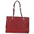 CHANEL GST Matelasse Chain Tote Bag Caviar Skin Red Silver CC Auth ep14654V Argento Rosso - vista 2