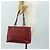 CHANEL GST Matelasse Chain Tote Bag Caviar Skin Red Silver CC Auth ep14654V Argento Rosso - vista 24