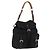 Borsa a tracolla PRADA Nylon Nero Argento Auth 184177A