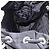 Borsa a tracolla PRADA Nylon Nero Argento Auth 184177A - vista 24