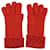 Hermès Rote Handschuhe  - Ansicht 1