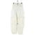 Attico Pantalones anchos blancos