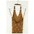Vestido Sandro de algodón camel - vista 4