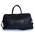 Ted Baker, borsa weekend in pelle e tela nera Nero - vista 2