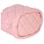 Borsa bucket Chanel in agnello trapuntato rosa con coulisse e perle - vista 7