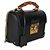 Borsa a tracolla Gucci Black Azalea in pelle di vitello piccola con lucchetto e bambù Nero - vista 4