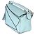 Loewe Light Blue Grained Calfskin Mini Puzzle - vista 3