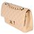 Timeless Borsa Chanel Beige Quilted Lambskin Medium Classic Double Flap - vista 3