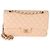 Timeless Borsa Chanel Beige Quilted Lambskin Medium Classic Double Flap - vista 8