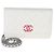 Wallet On Chain Portafoglio con catena Chanel White Pink Matelassé Caviar Woven CC Rosa Bianco