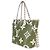 Louis Vuitton Kaki Monogram Giant Neverfull MM Bianco Verde - vista 3