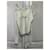Autre Marque Monique White Ribbed Knit Cold Shoulder Cardigan  - view 7