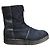 Autre Marque YMC Schwarze Leder- und Ponyleder-Stiefeletten