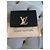 Louis Vuitton Pochette in Pelle Nera con Catena Nero - vista 8