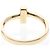 Tiffany & Co Anello Tiffany T-One sottile in oro rosa (18K) D'oro - vista 7