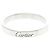 C De Cartier Ring aus Platin Silber